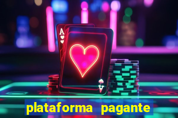 plataforma pagante fortune tiger